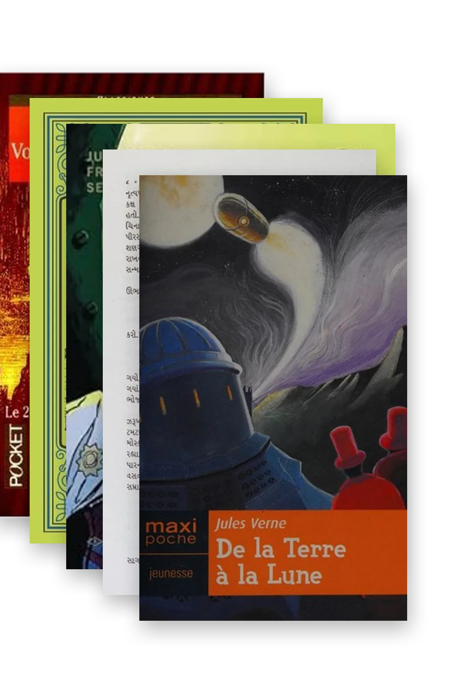 Coffret Jules Verne — 5 volumes
