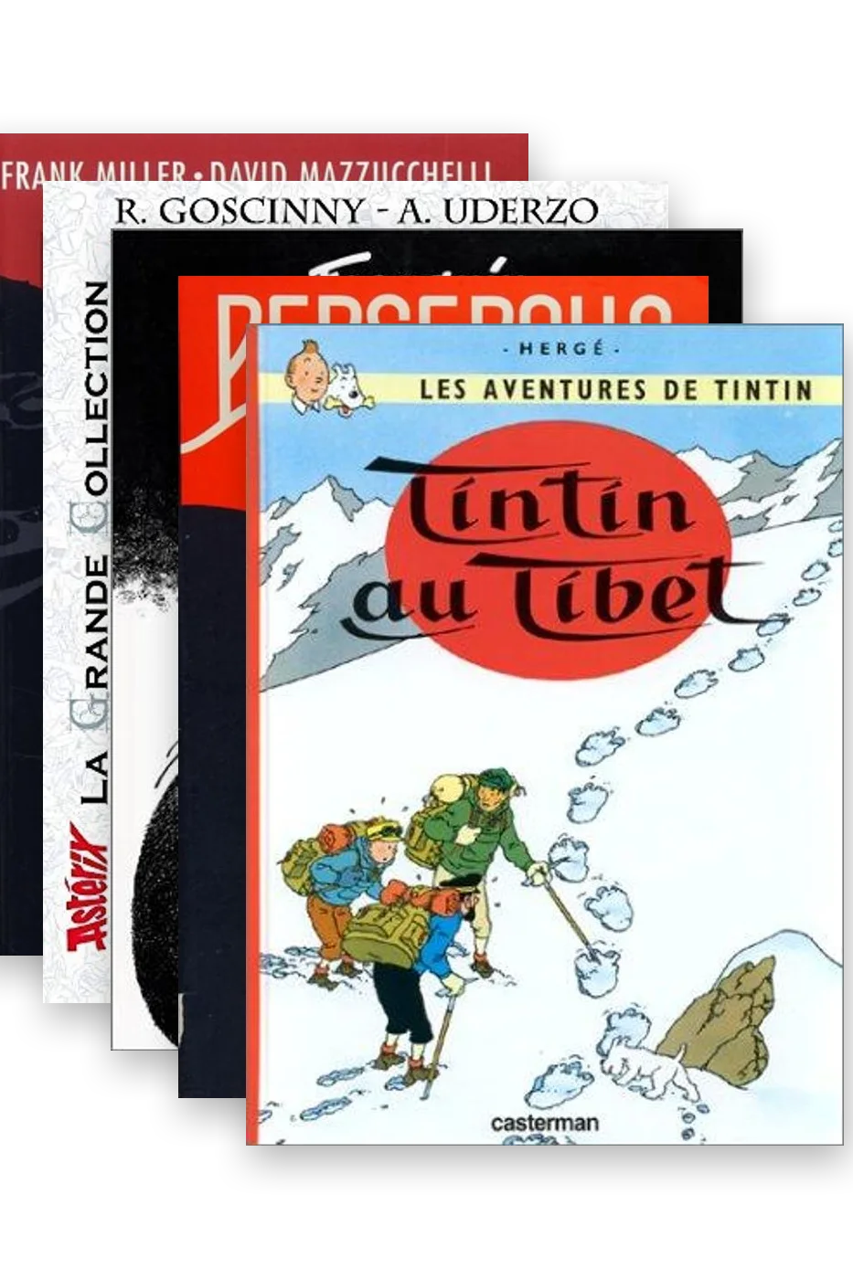 La bibliothèque BD & Mangas — 7 volumes