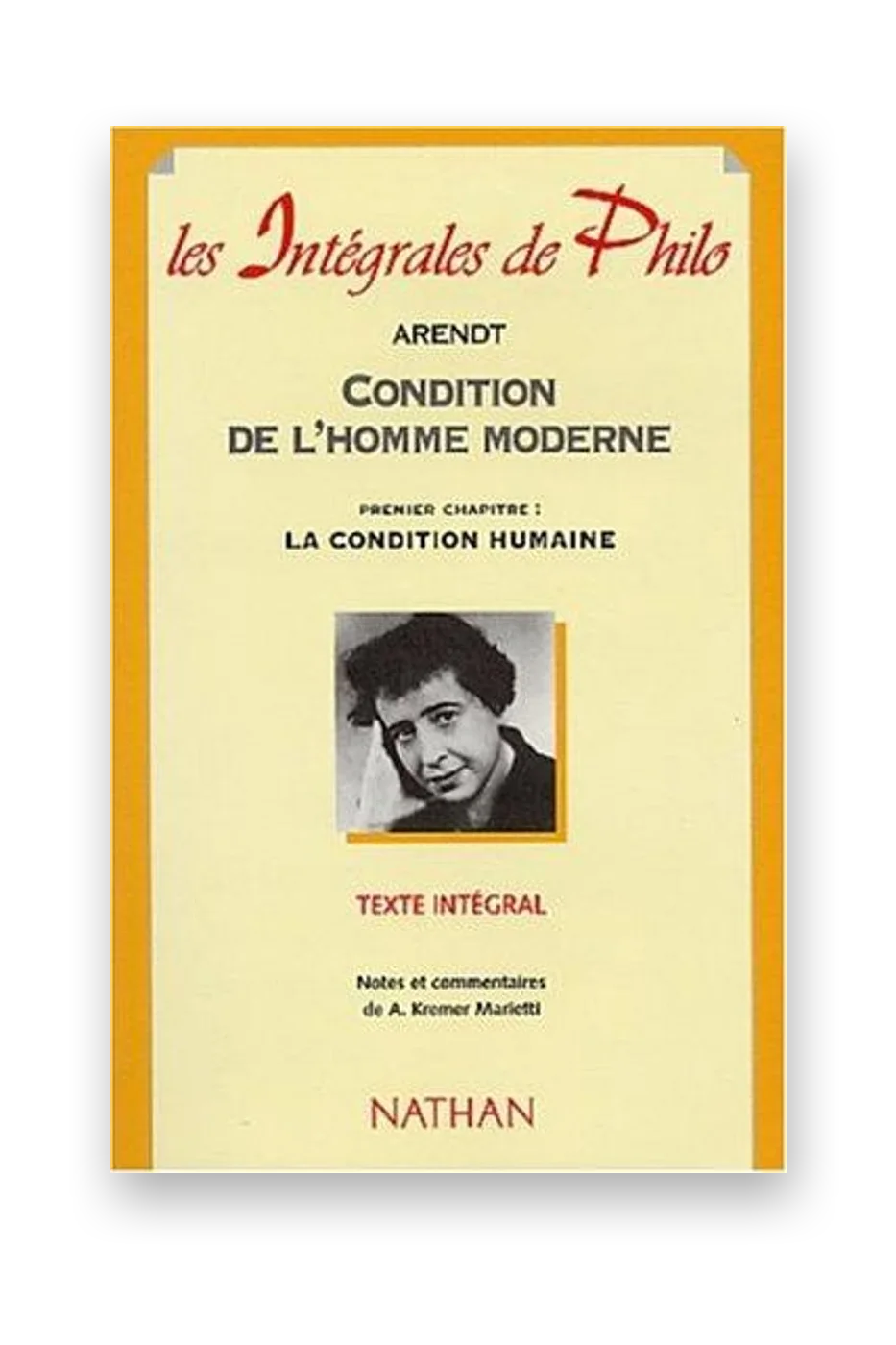 Condition de l'homme moderne
