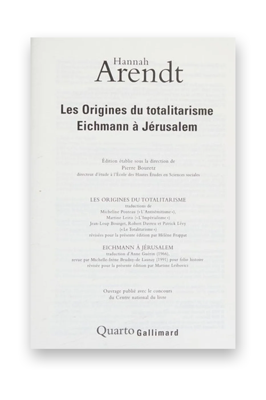 Les Origines du totalitarisme