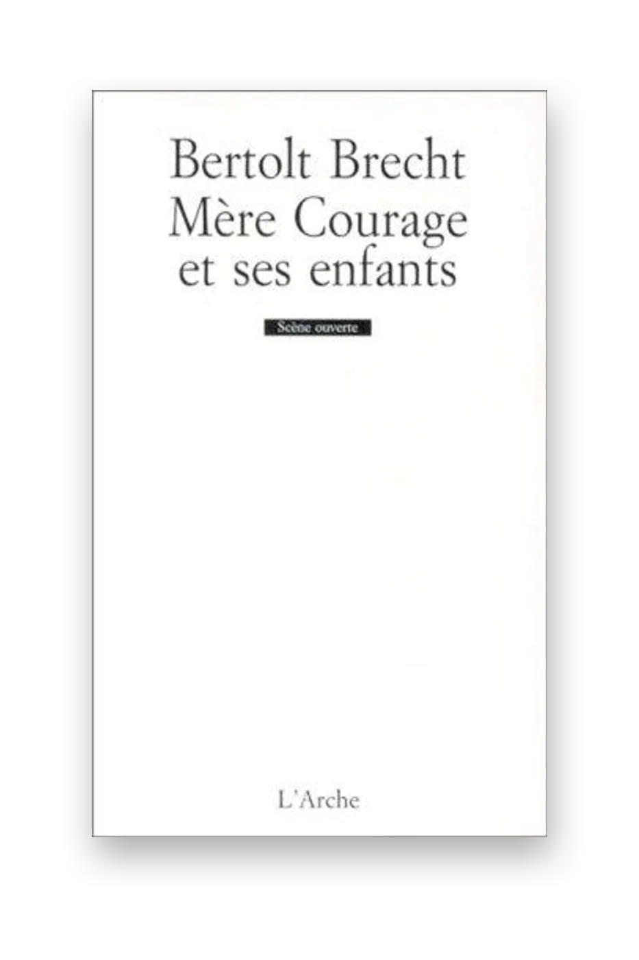 Mère Courage et ses enfants